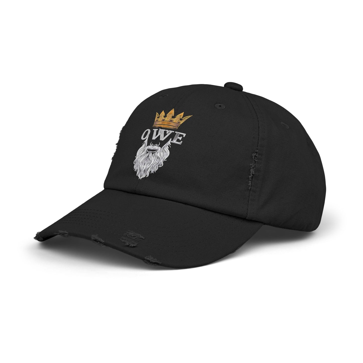 OWE Distressed Cap – Worn In. Dialed In. Outworking Everyone.*
