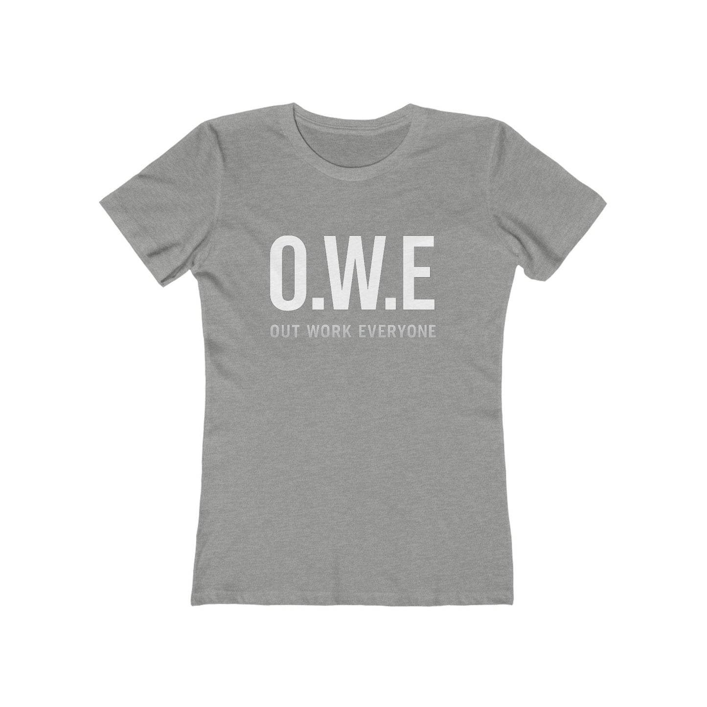 O.W.E. Women’s Empowerment Tee – “Out Work Everyone” Edition (Black)