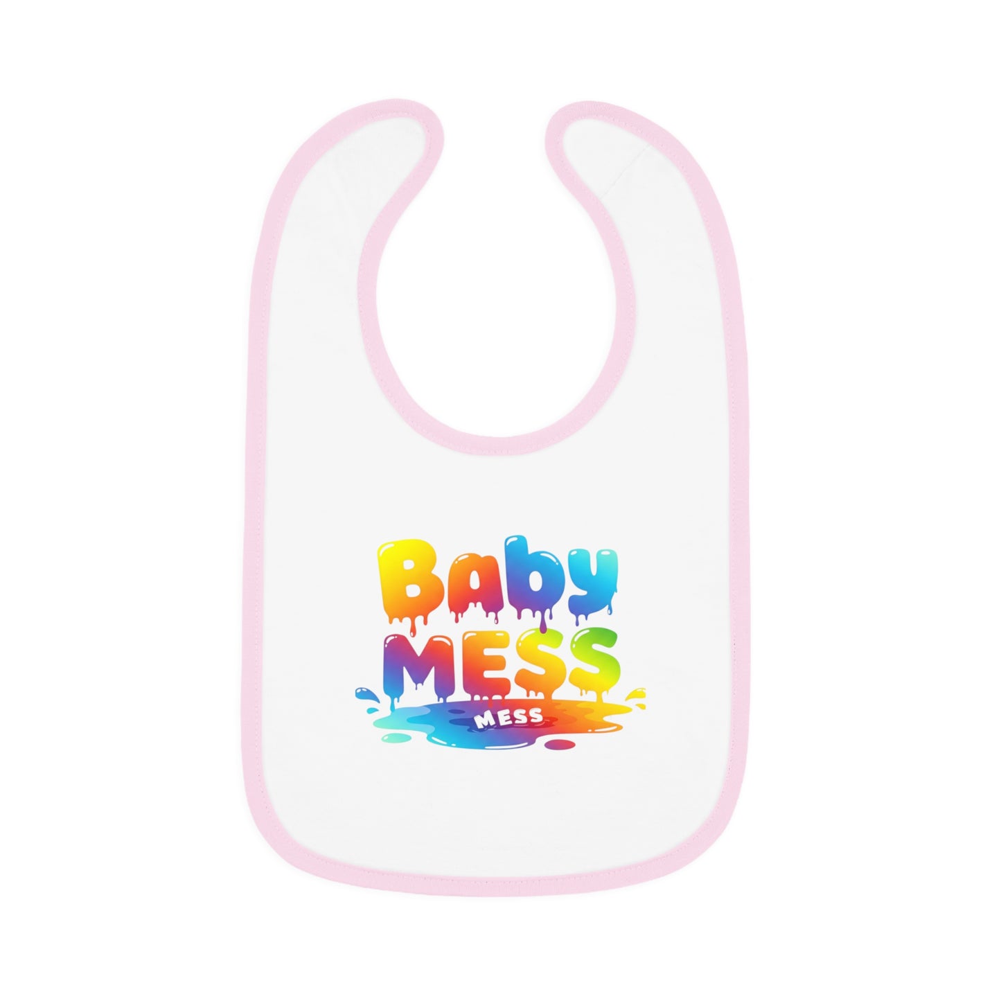 Baby Mess Rainbow Bib – Built for Dribbles, Styled for Giggles
