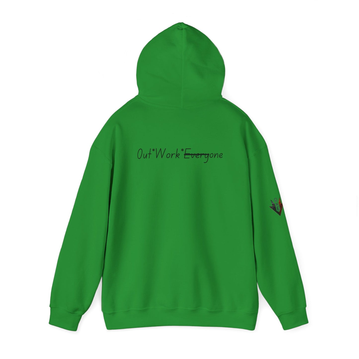 OWE Arrow Hoodie – Built for the Climb. Branded for the Mindset.