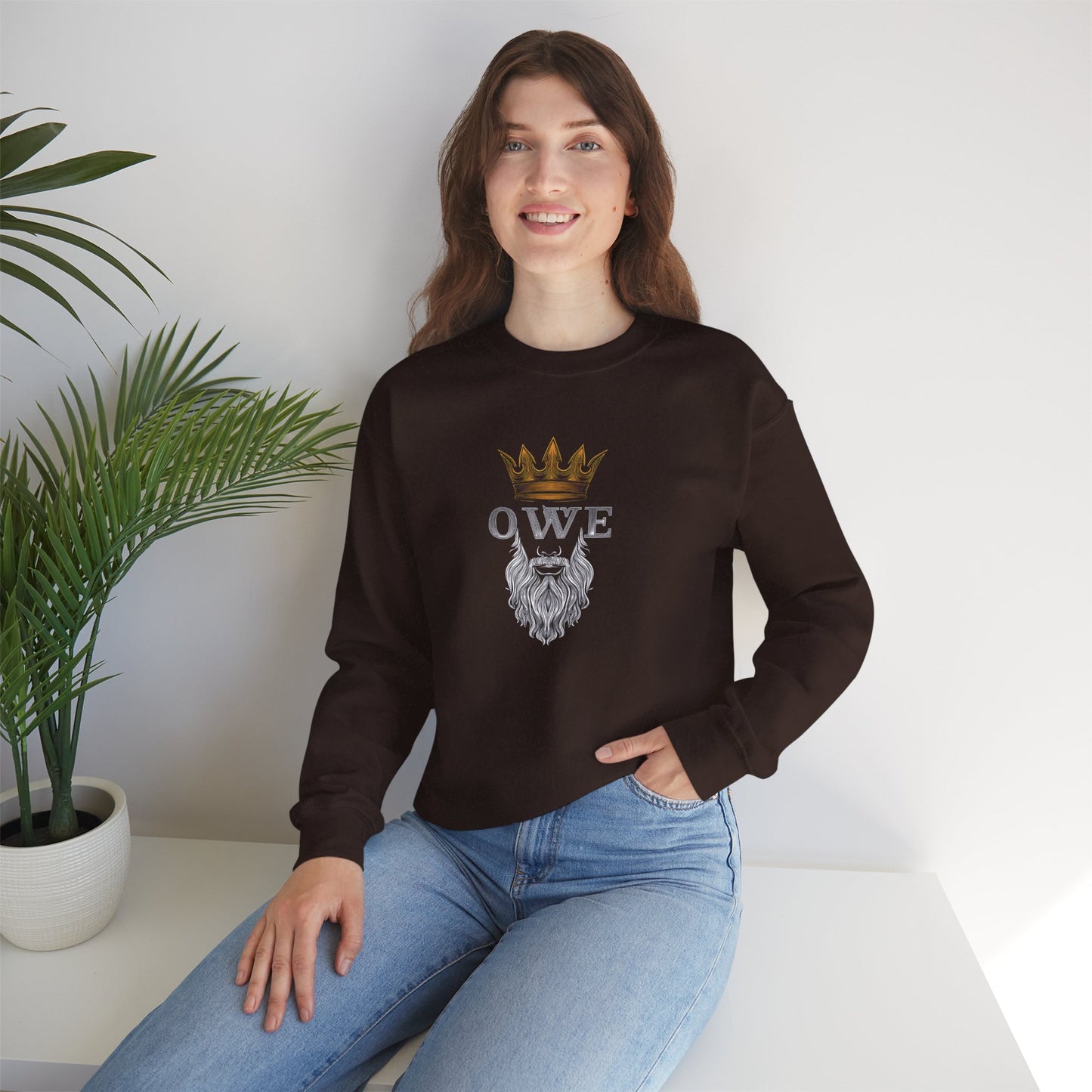 OWE Heavy Blend Crewneck – Built for Comfort. Backed by Grind.*