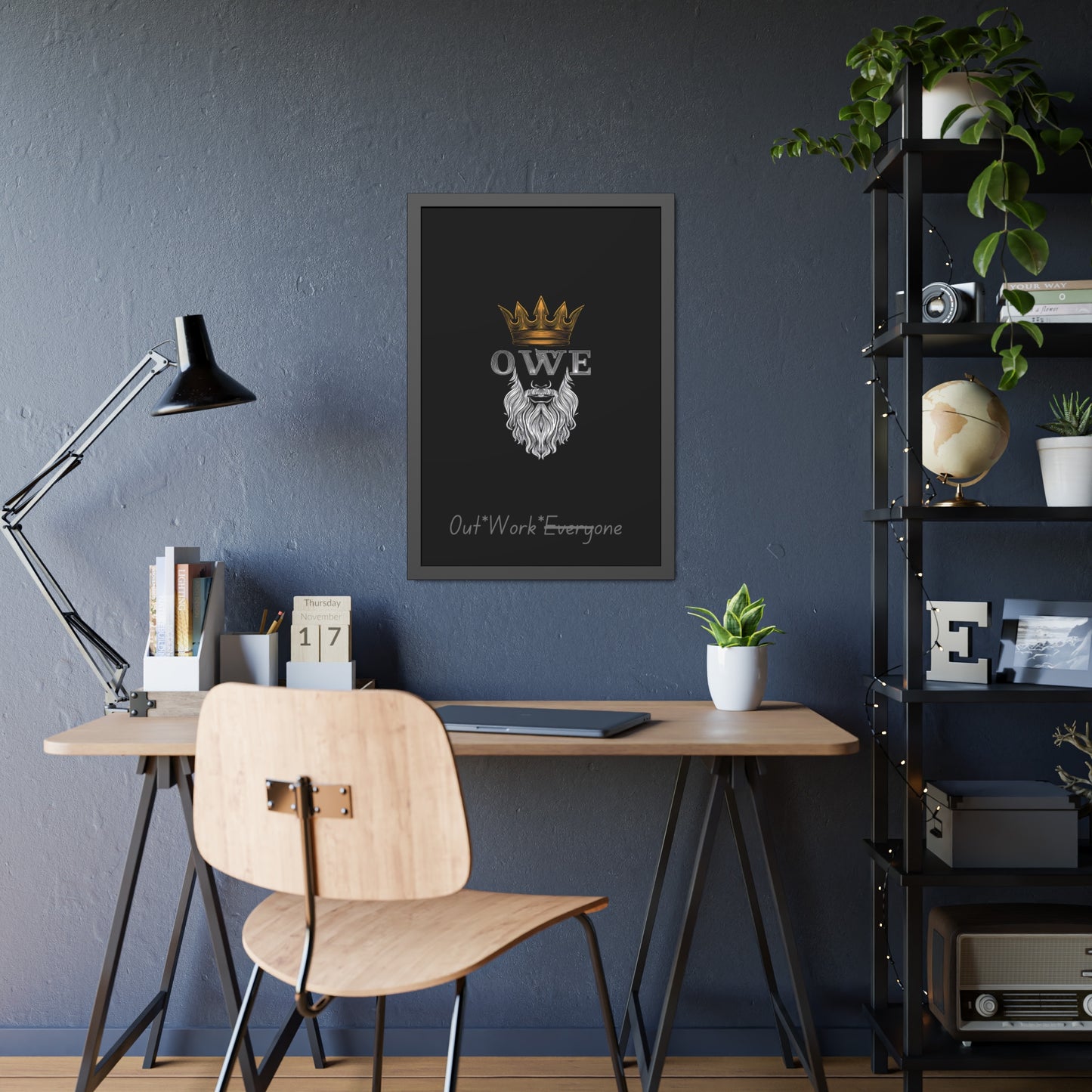 OWE Framed Poster – Mindset on the Wall, Legacy in Motion*