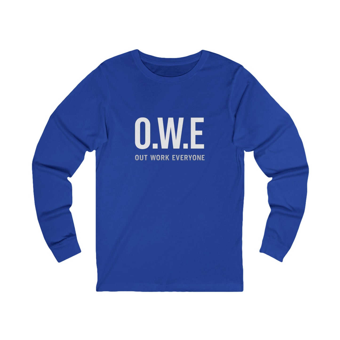 O.W.E. Long Sleeve Tee – Men’s Empowerment Edition (Red)
