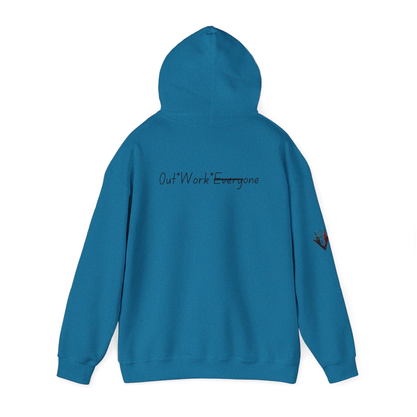 OWE Arrow Hoodie – Built for the Climb. Branded for the Mindset.