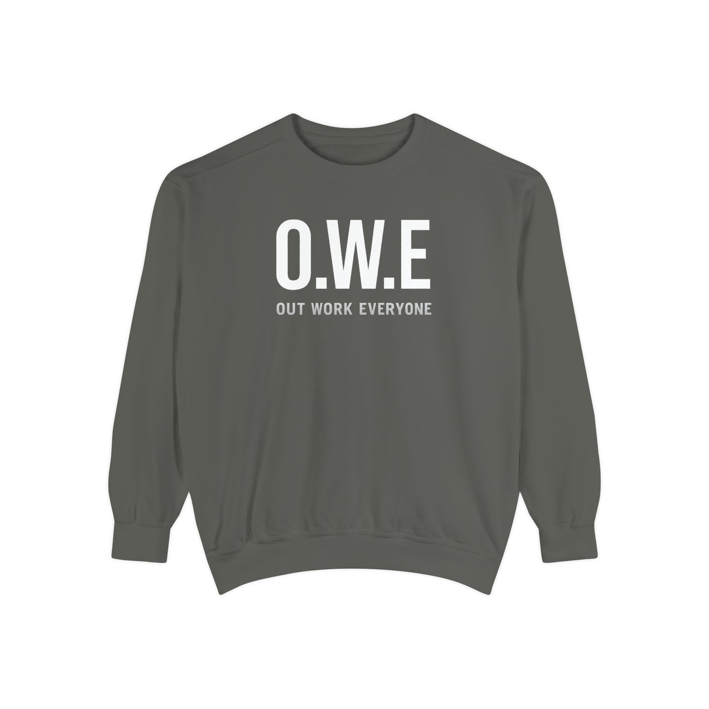 O.W.E. Women’s Sweatshirt – Streetwear Violet Edition