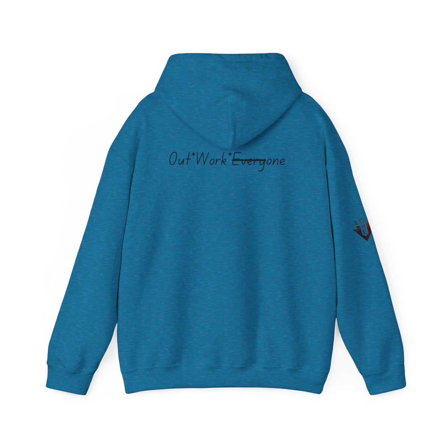 OWE Arrow Hoodie – Built for the Climb. Branded for the Mindset.