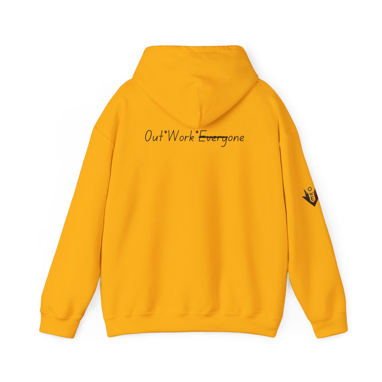 OWE Arrow Hoodie – Built for the Climb. Branded for the Mindset.
