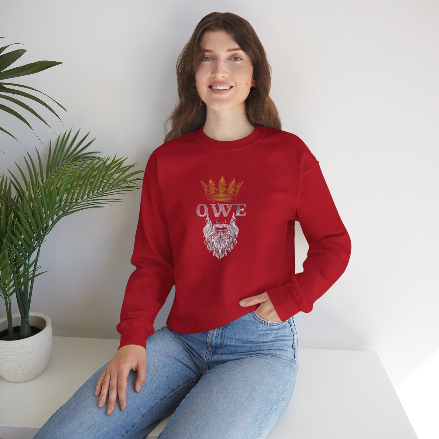 OWE Heavy Blend Crewneck – Built for Comfort. Backed by Grind.*