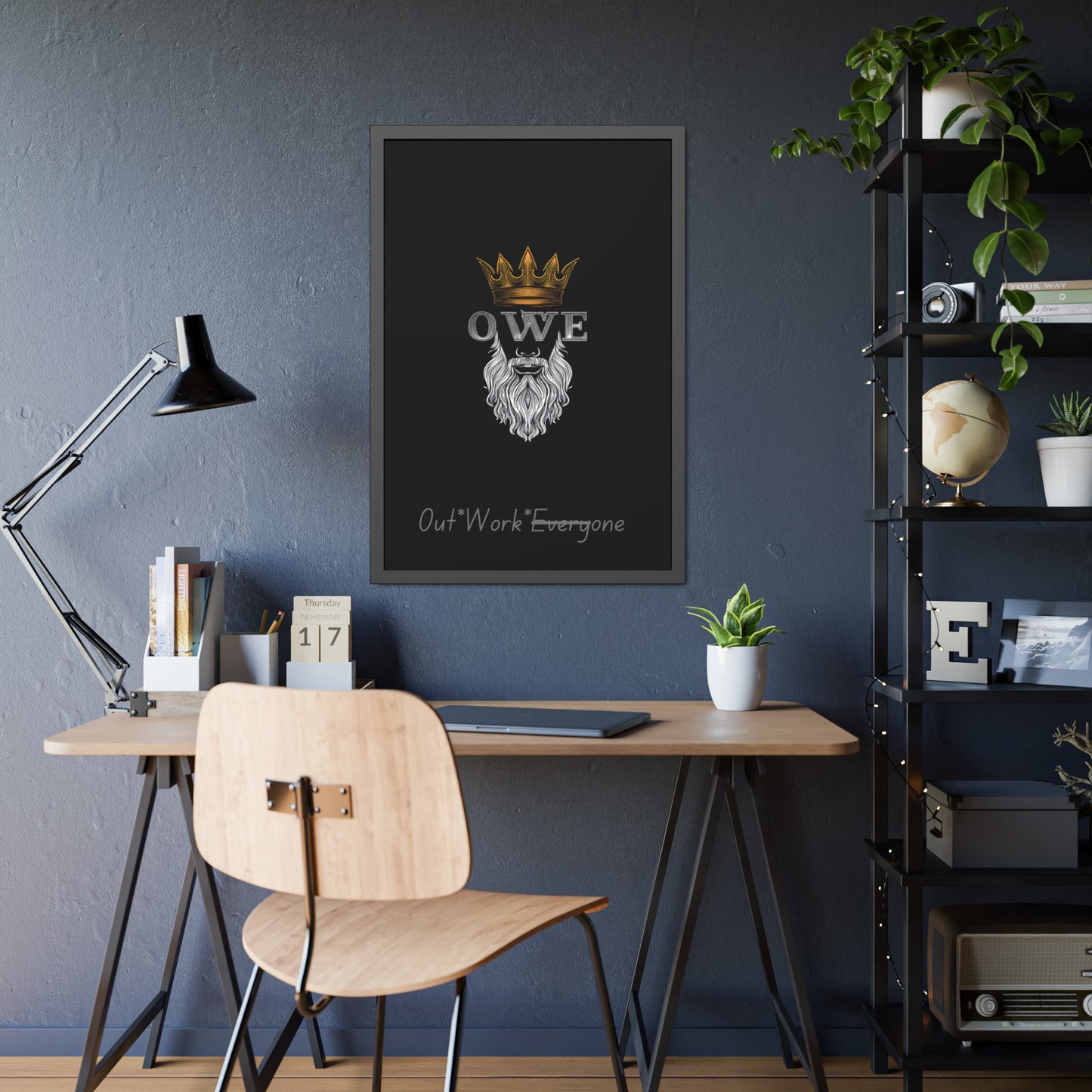 OWE Framed Poster – Mindset on the Wall, Legacy in Motion*