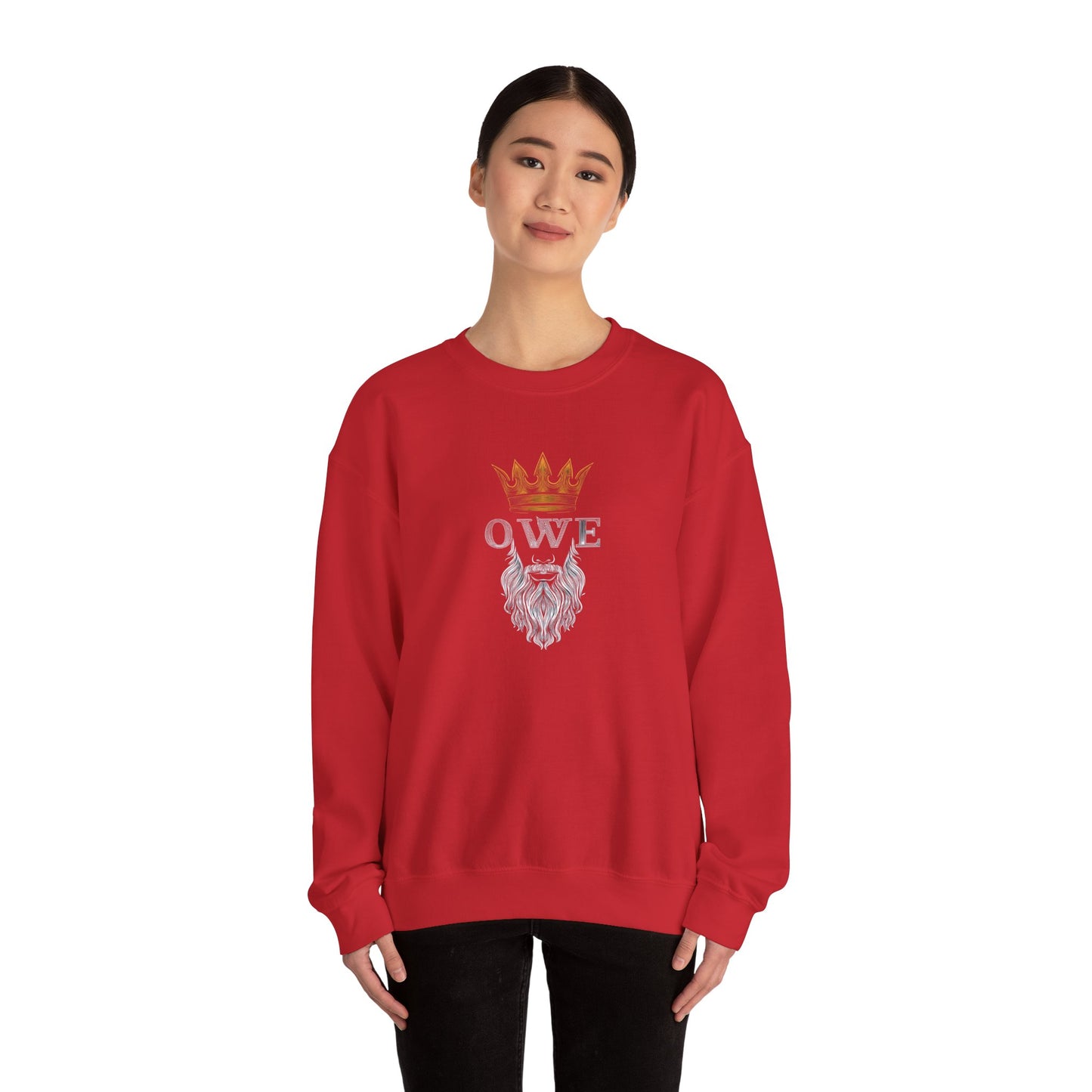 OWE Heavy Blend Crewneck – Built for Comfort. Backed by Grind.*