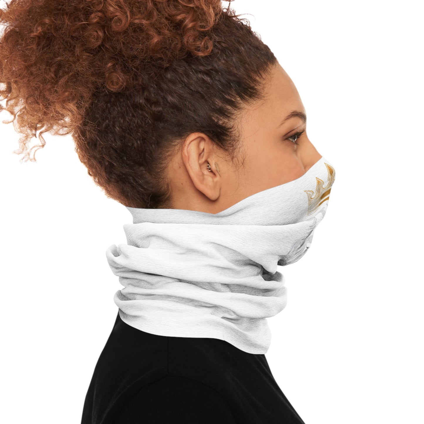 Sexy Mess Tube Scarf – Crowned Confidence for Any Season