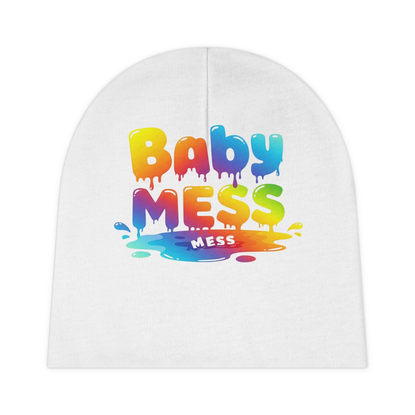 Baby Mess Rainbow Beanie – Bright Starts for Bold Little Ones