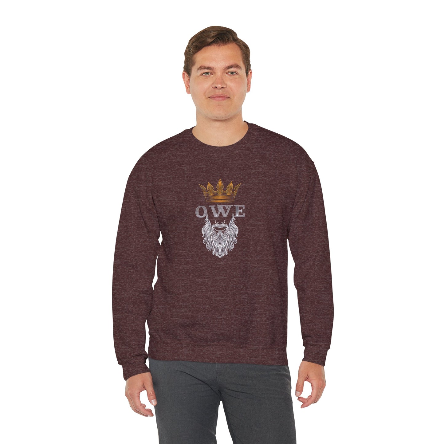 OWE Heavy Blend Crewneck – Built for Comfort. Backed by Grind.*
