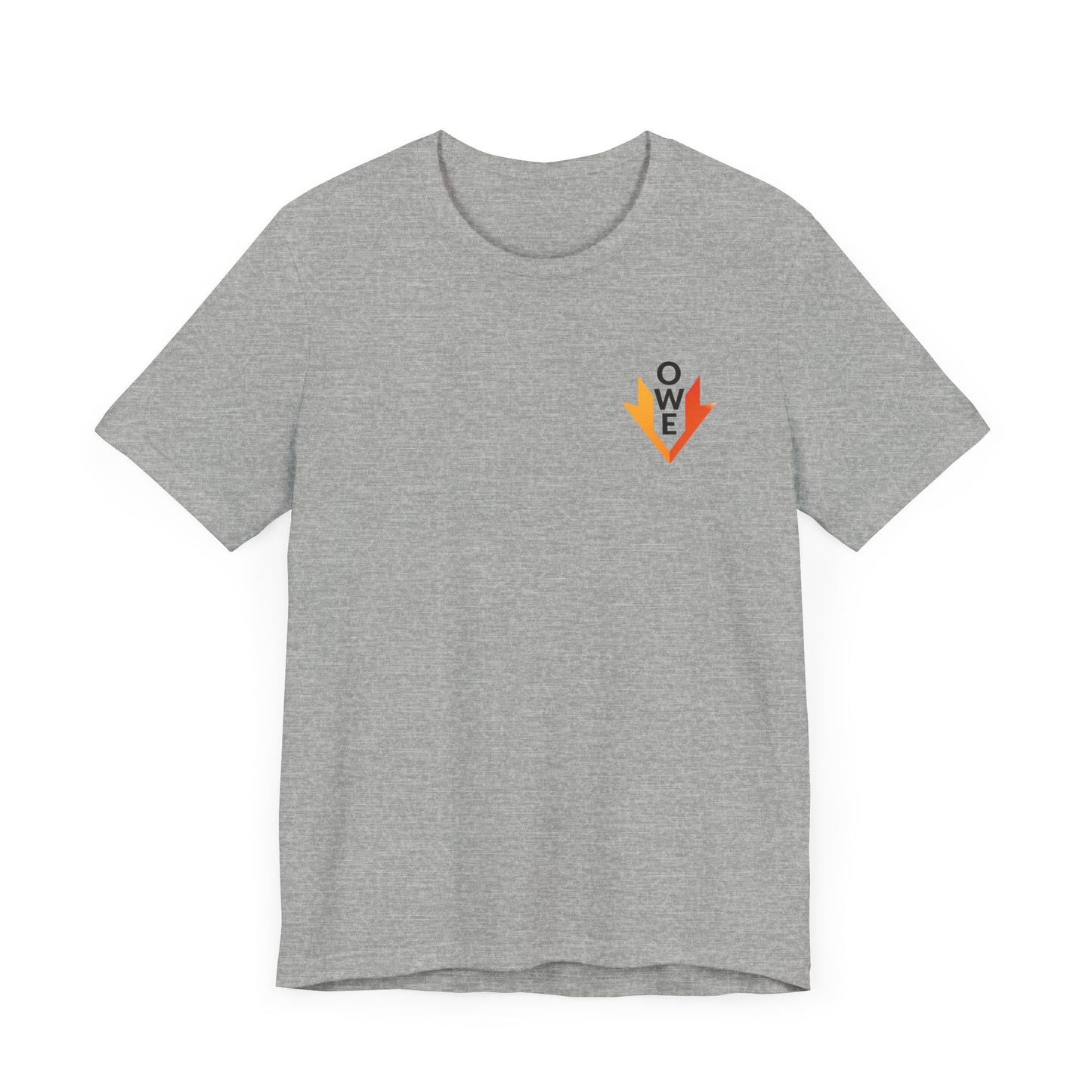 O.W.E. Signature Flame Tee – Glow Up & Grind Edition