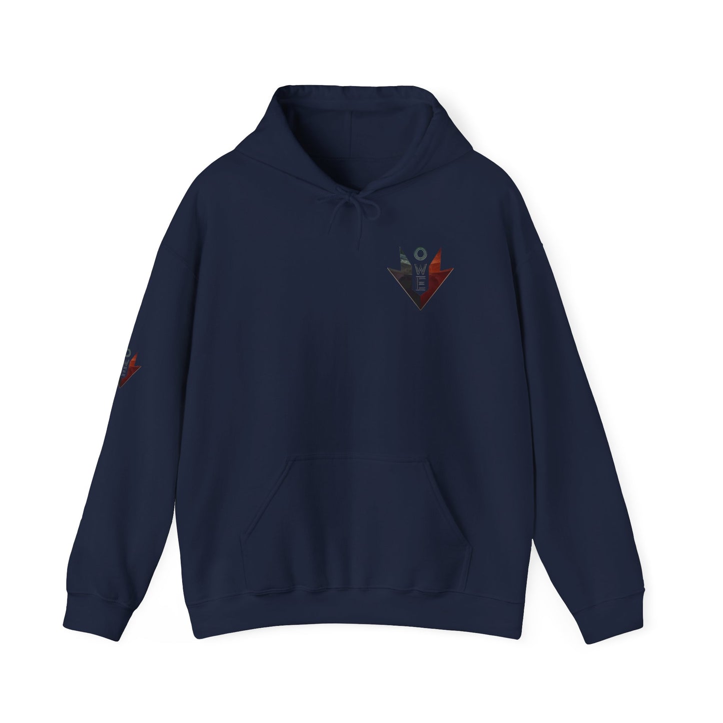 OWE Arrow Hoodie – Built for the Climb. Branded for the Mindset.
