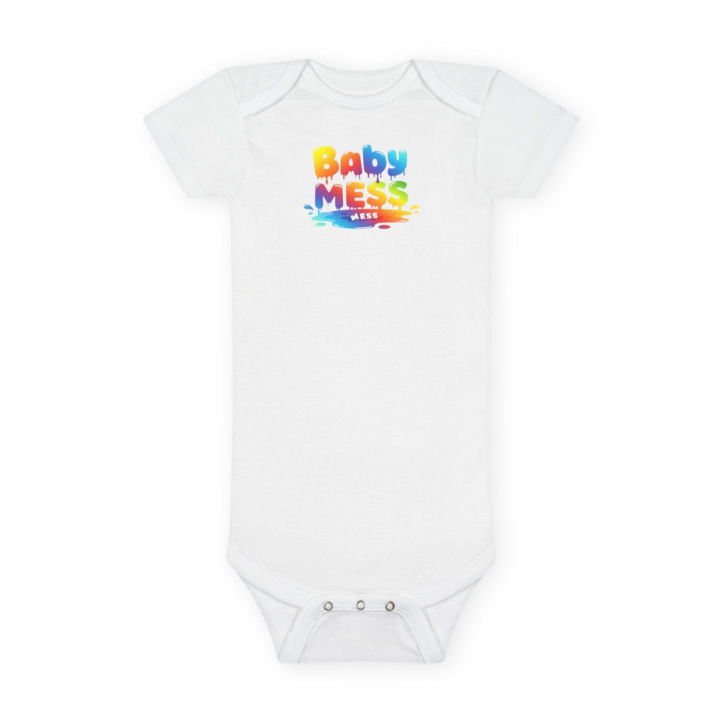Baby Mess Organic Bodysuit – Soft on Skin, Big on Personality