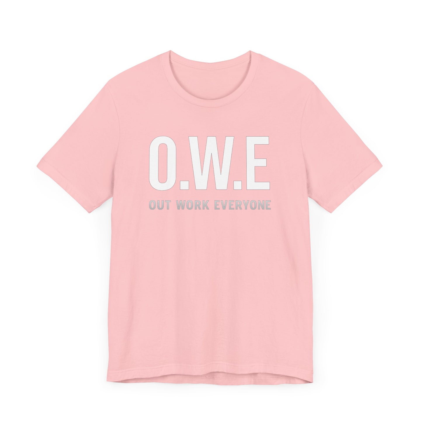 O.W.E Bold Tee – “Out Work Everyone” Edition (Black)