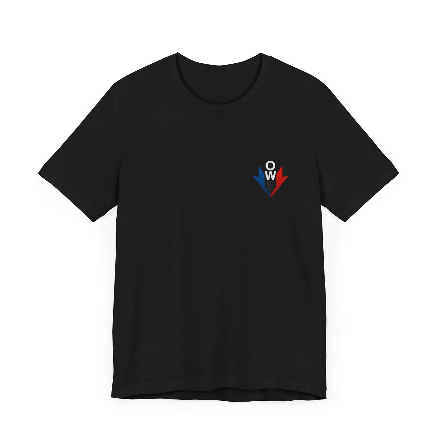 O.W.E. Power Drop Tee – Red, White & Built for Better