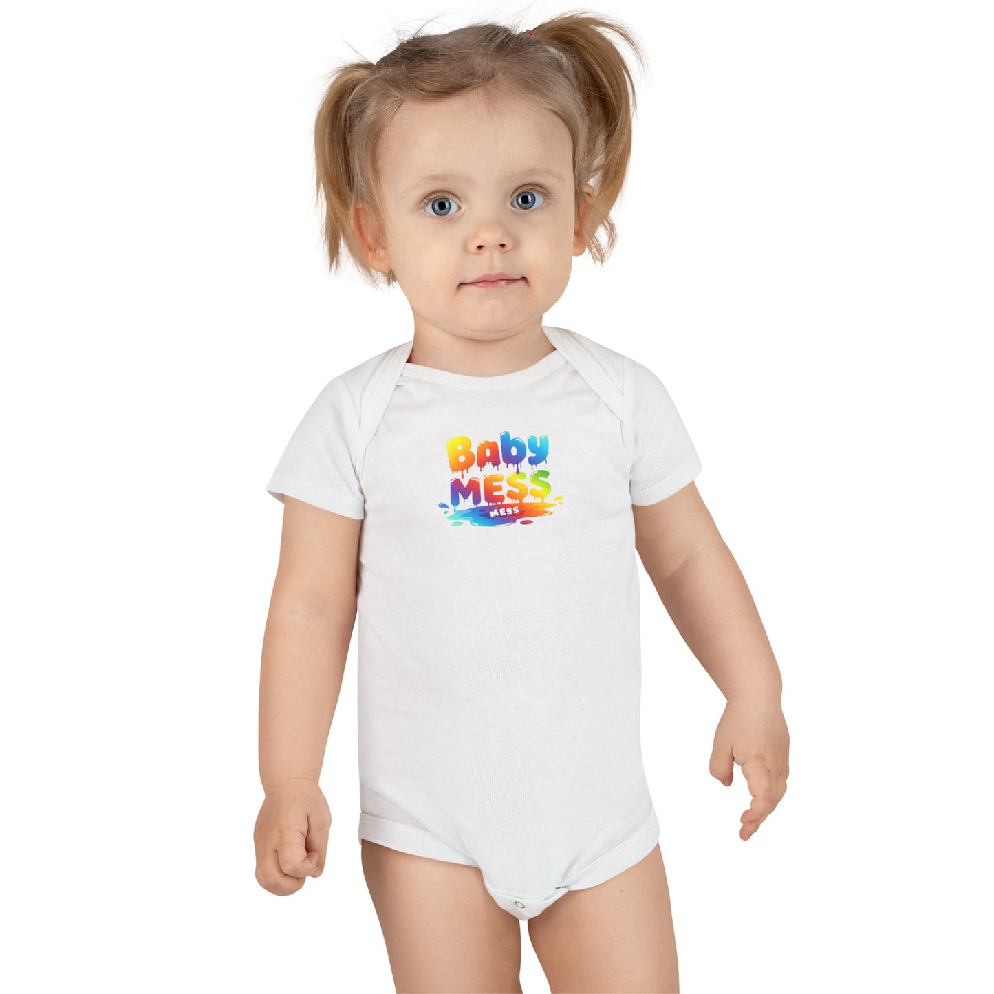 Baby Mess Organic Bodysuit – Soft on Skin, Big on Personality