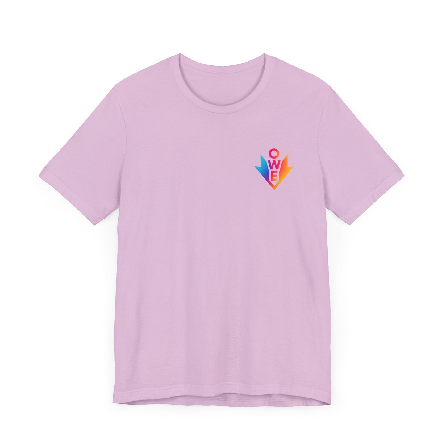O.W.E. Vibe Shift Tee – Colorful Energy Drop