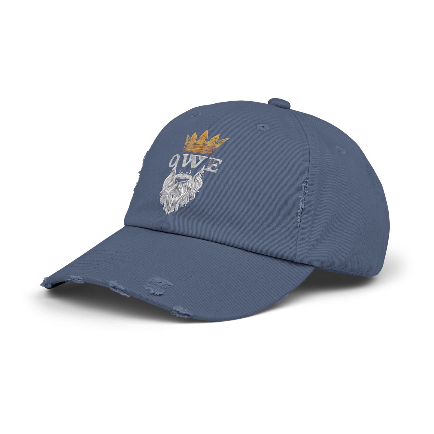 OWE Distressed Cap – Worn In. Dialed In. Outworking Everyone.*