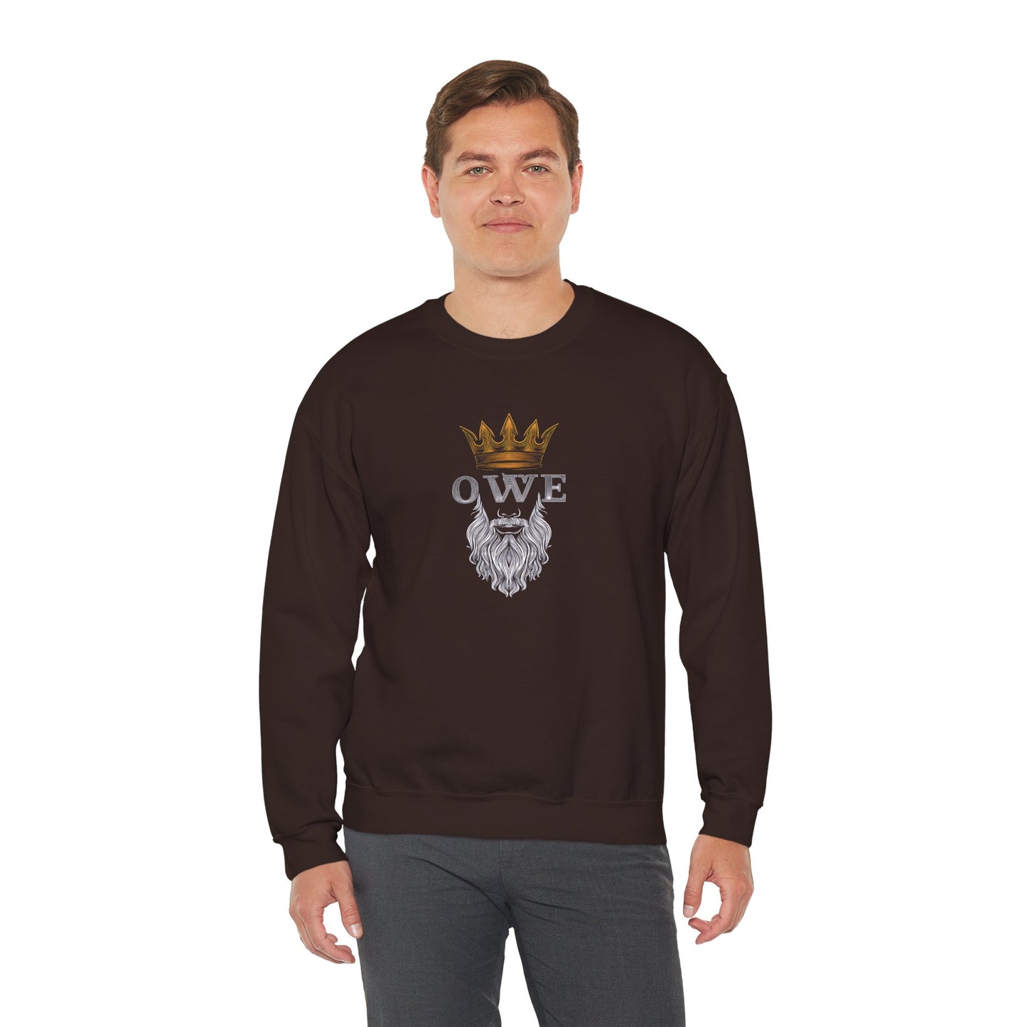OWE Heavy Blend Crewneck – Built for Comfort. Backed by Grind.*