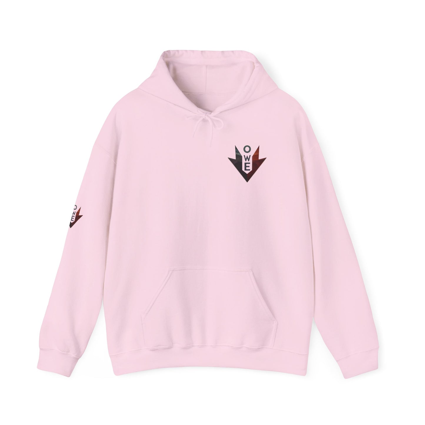 OWE Arrow Hoodie – Built for the Climb. Branded for the Mindset.