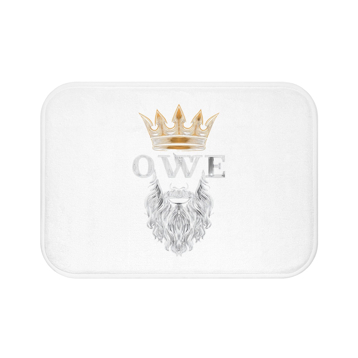 Majestic King Bath Mat – Rule Your Space with OWE Royalty