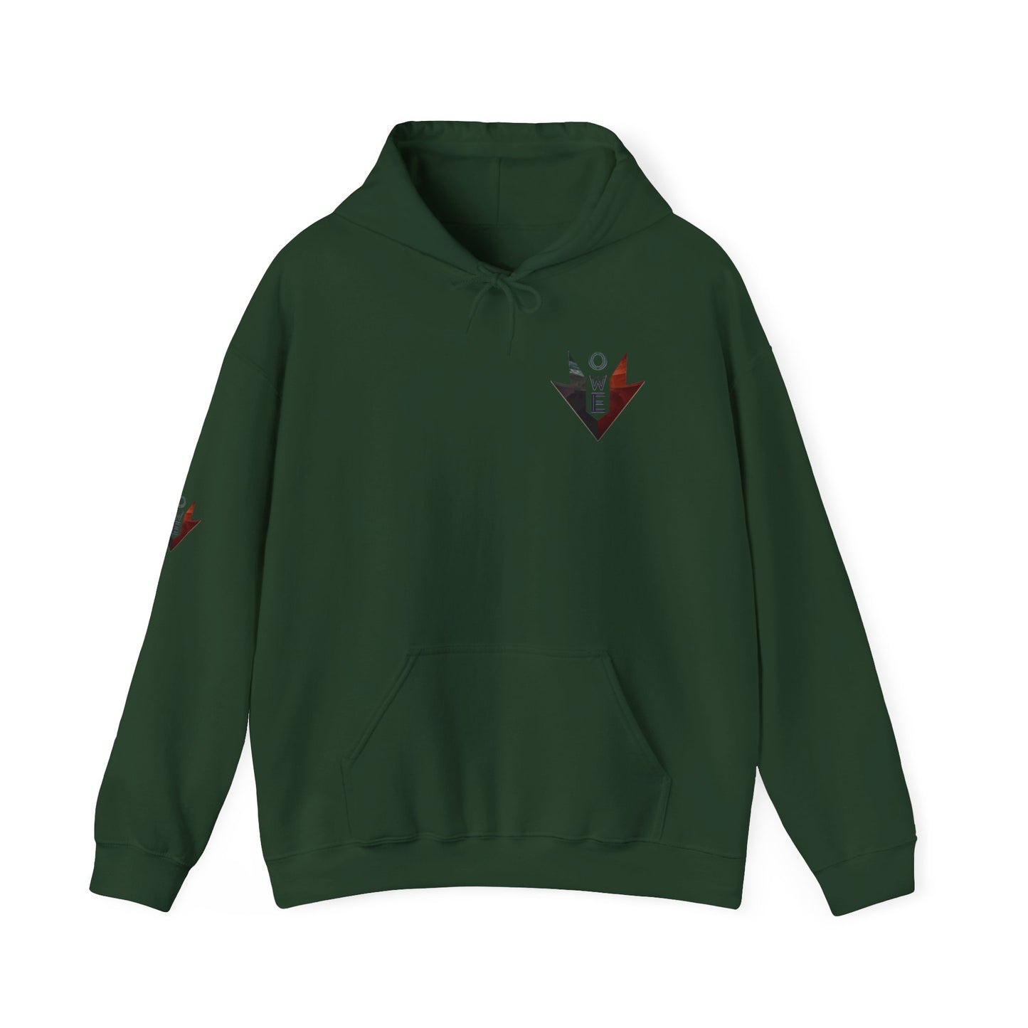 OWE Arrow Hoodie – Built for the Climb. Branded for the Mindset.
