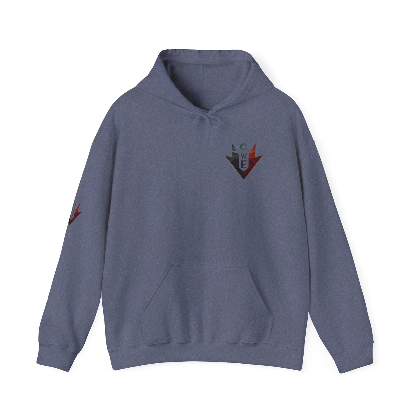 OWE Arrow Hoodie – Built for the Climb. Branded for the Mindset.