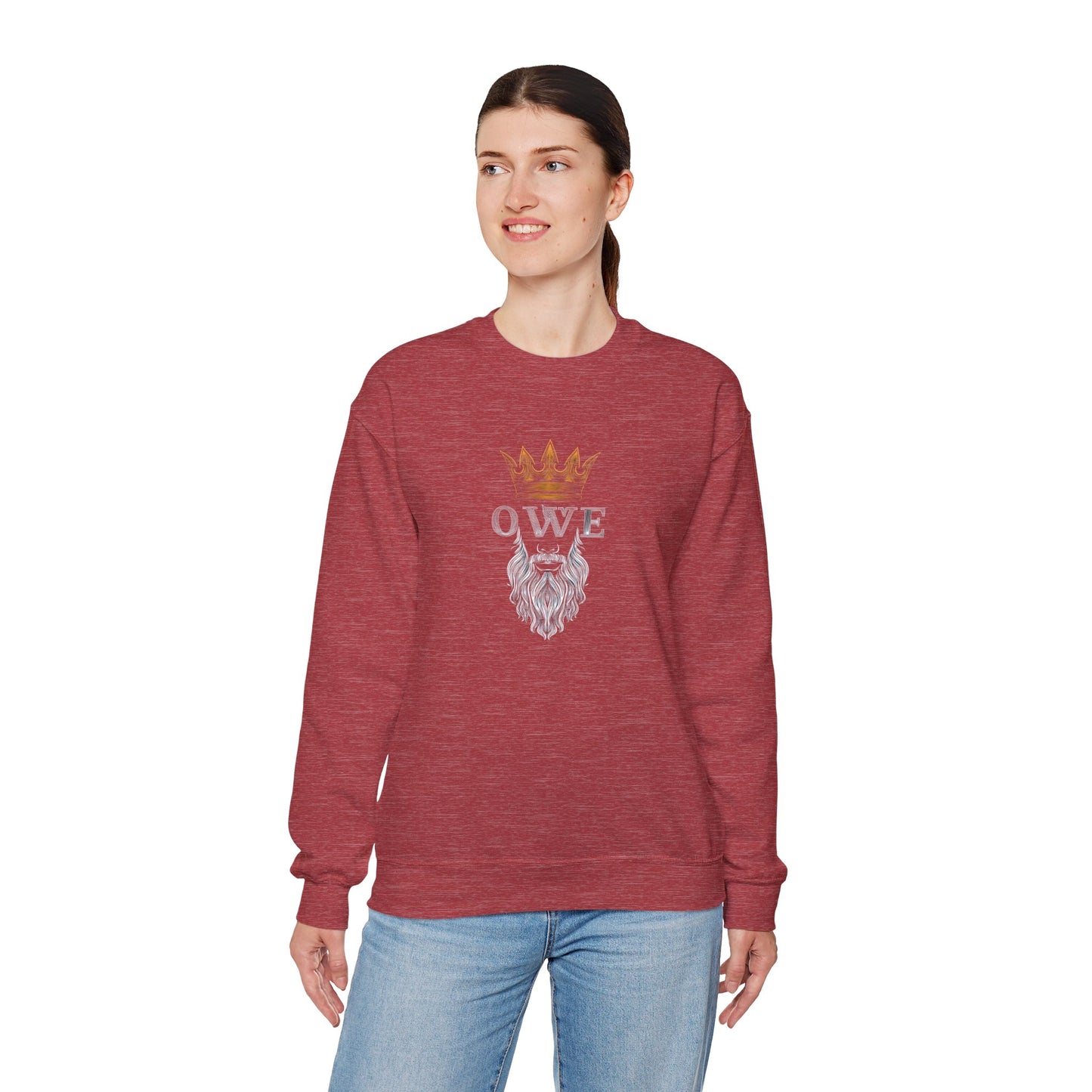 OWE Heavy Blend Crewneck – Built for Comfort. Backed by Grind.*