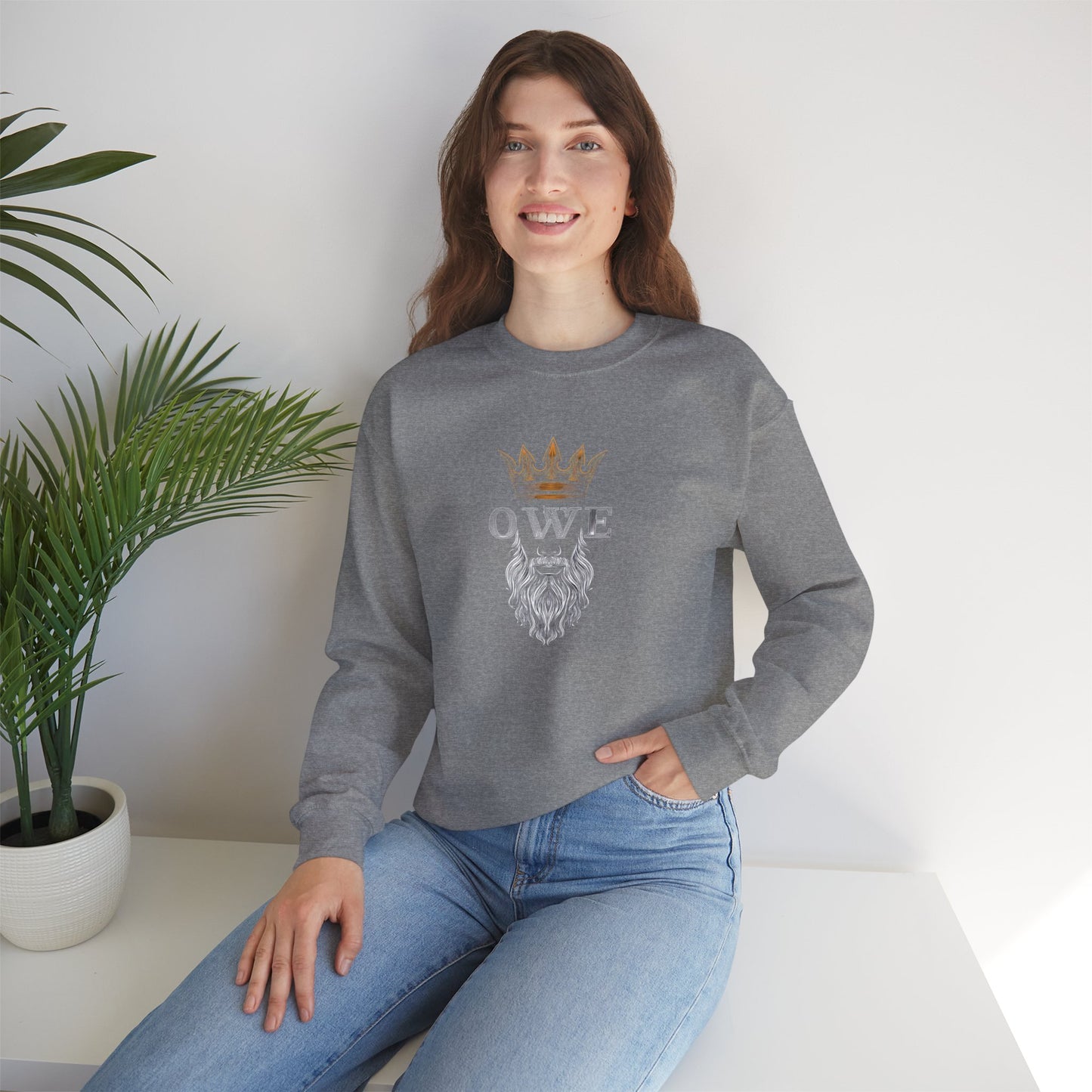 OWE Heavy Blend Crewneck – Built for Comfort. Backed by Grind.*