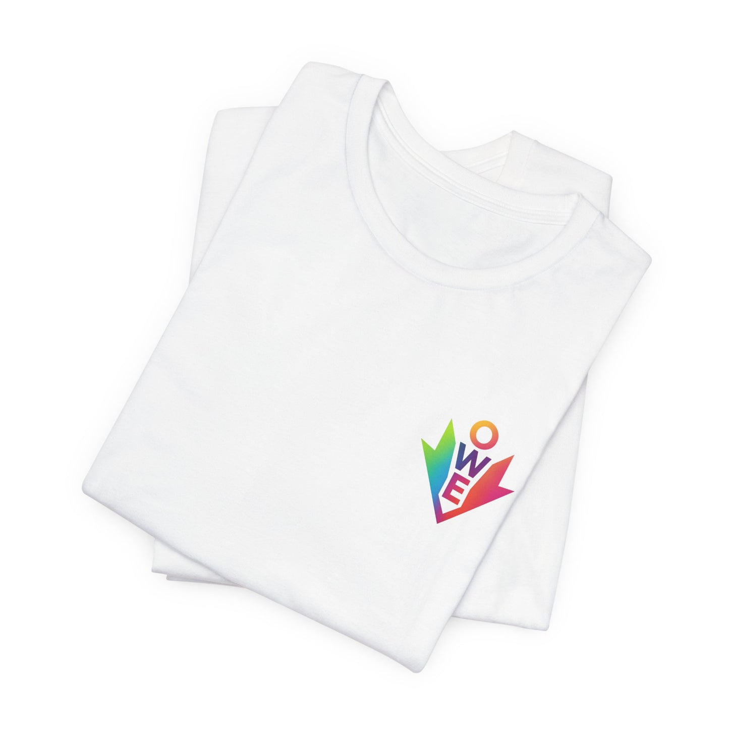 Colorful OWE Unisex Jersey Tee - Casual & Fun Style for Everyday Wear