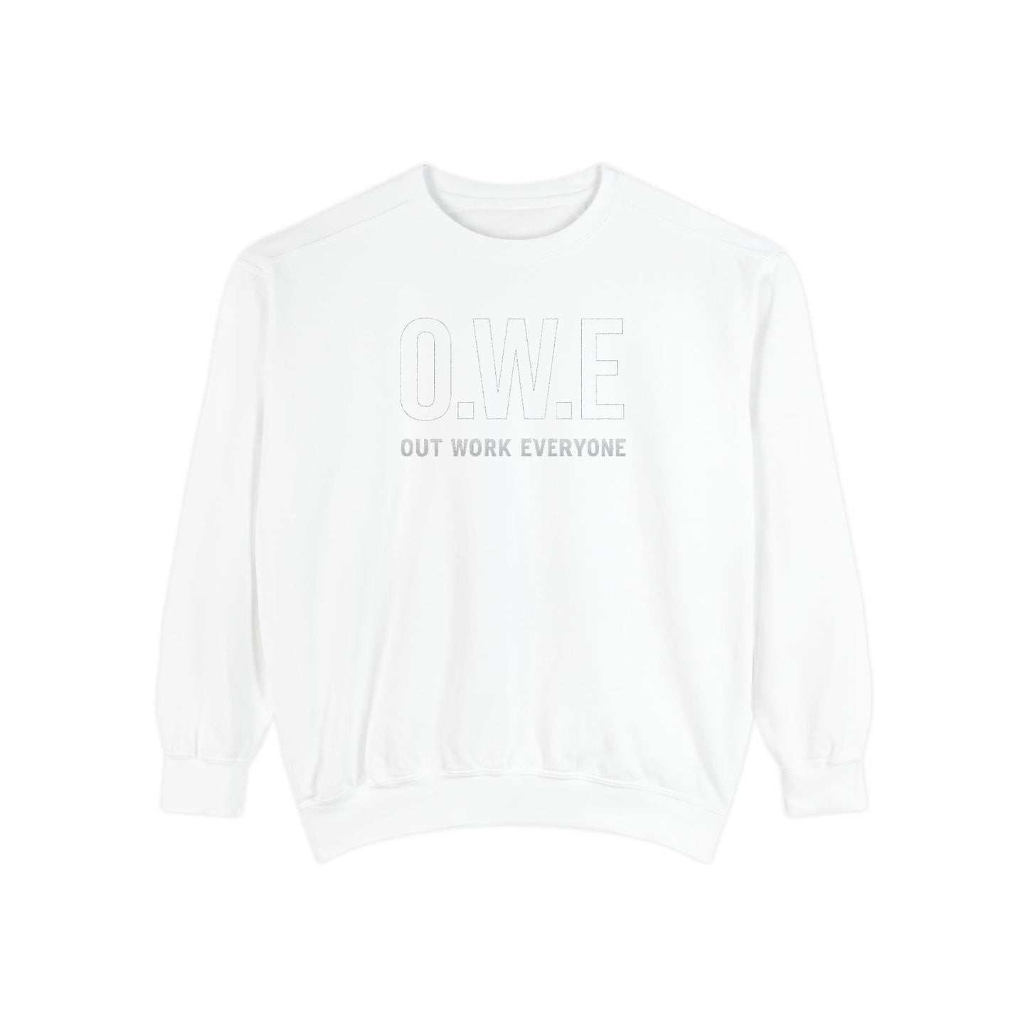 O.W.E. Women’s Sweatshirt – Streetwear Violet Edition