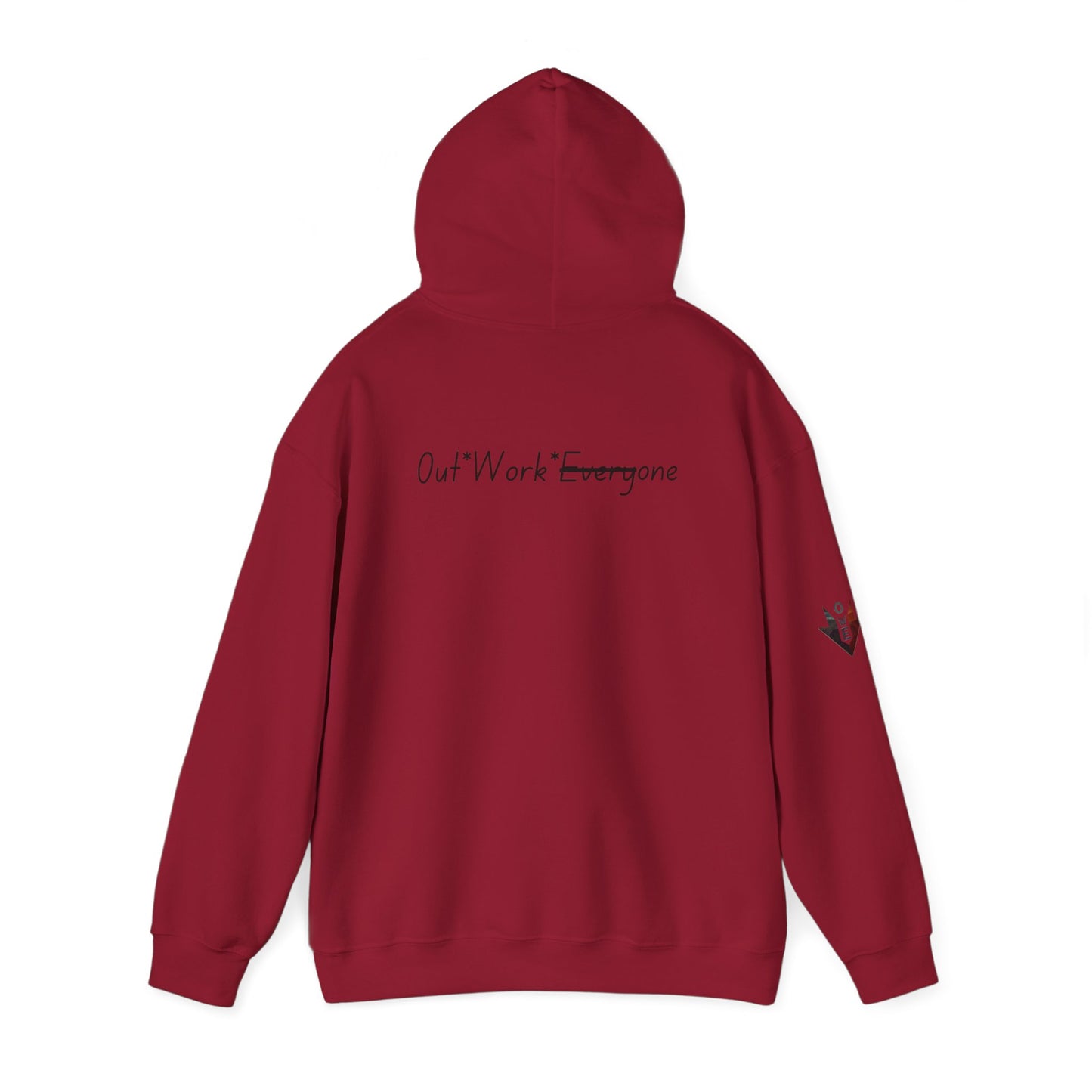 OWE Arrow Hoodie – Built for the Climb. Branded for the Mindset.