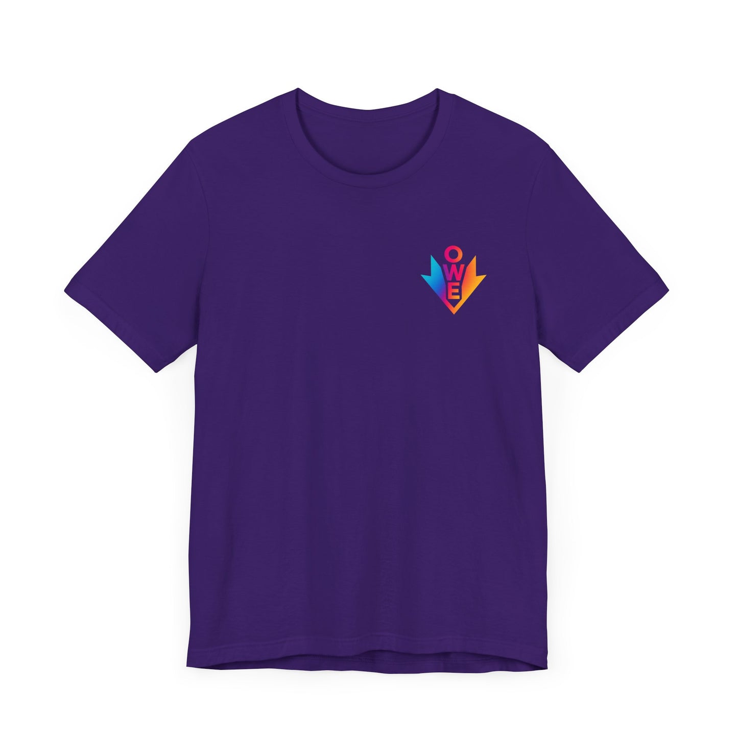 O.W.E. Vibe Shift Tee – Colorful Energy Drop
