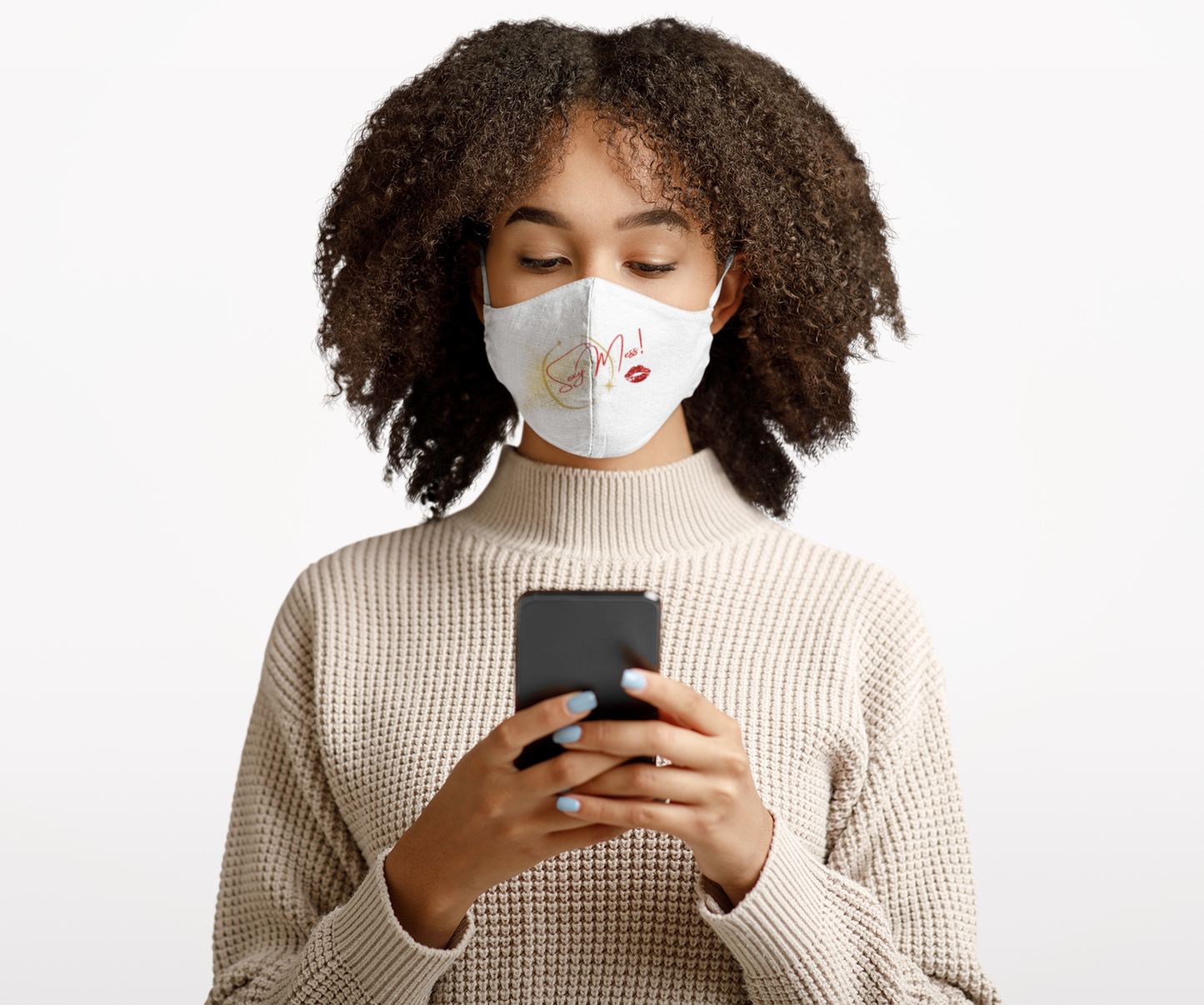 Sexy Mess Snug-Fit Face Mask – Stay Safe in Style