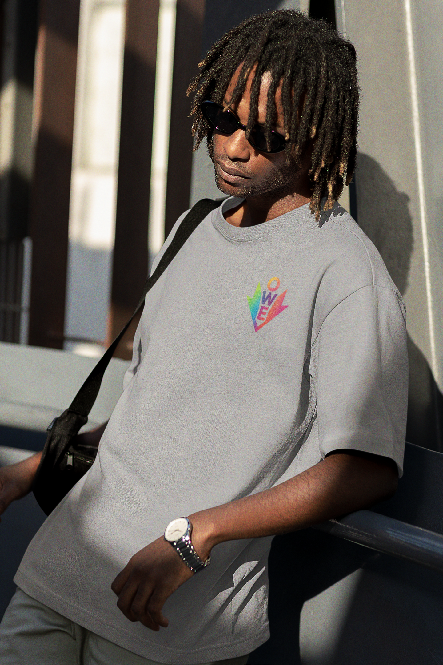 Colorful OWE Unisex Jersey Tee - Casual & Fun Style for Everyday Wear