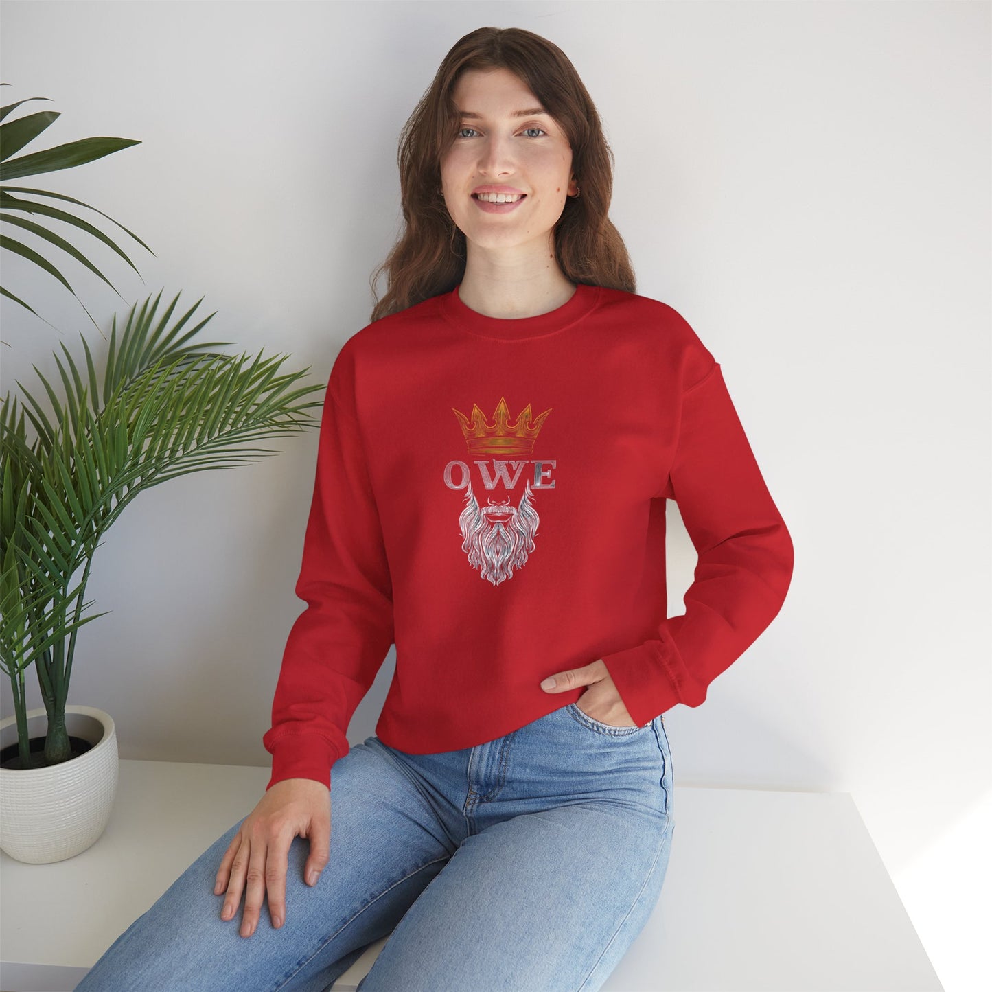 OWE Heavy Blend Crewneck – Built for Comfort. Backed by Grind.*