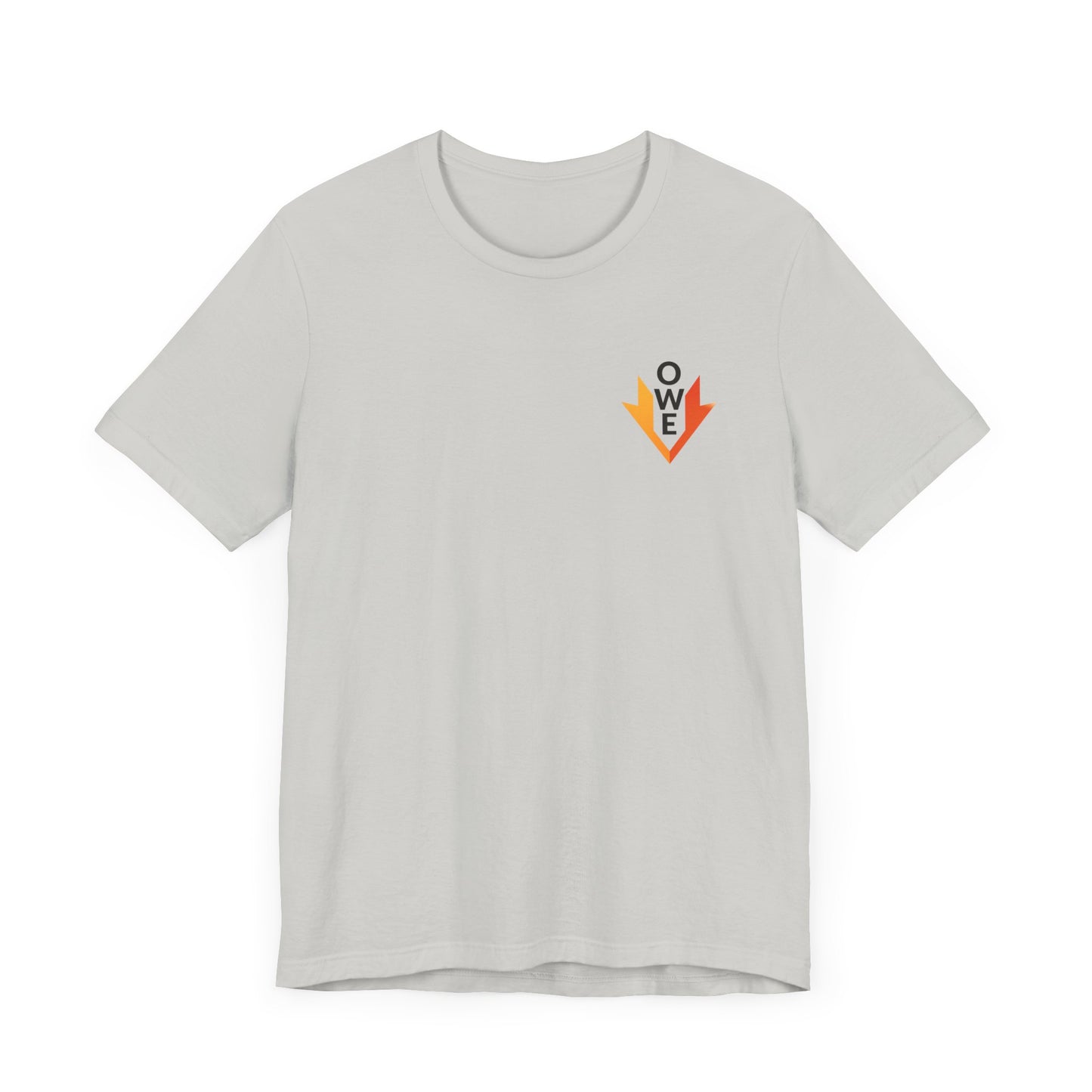O.W.E. Signature Flame Tee – Glow Up & Grind Edition
