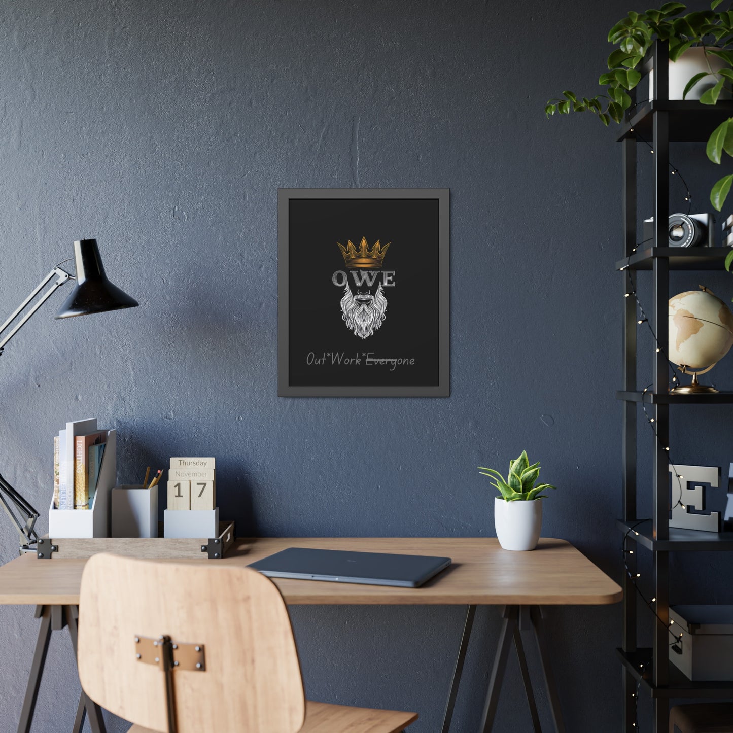 OWE Framed Poster – Mindset on the Wall, Legacy in Motion*