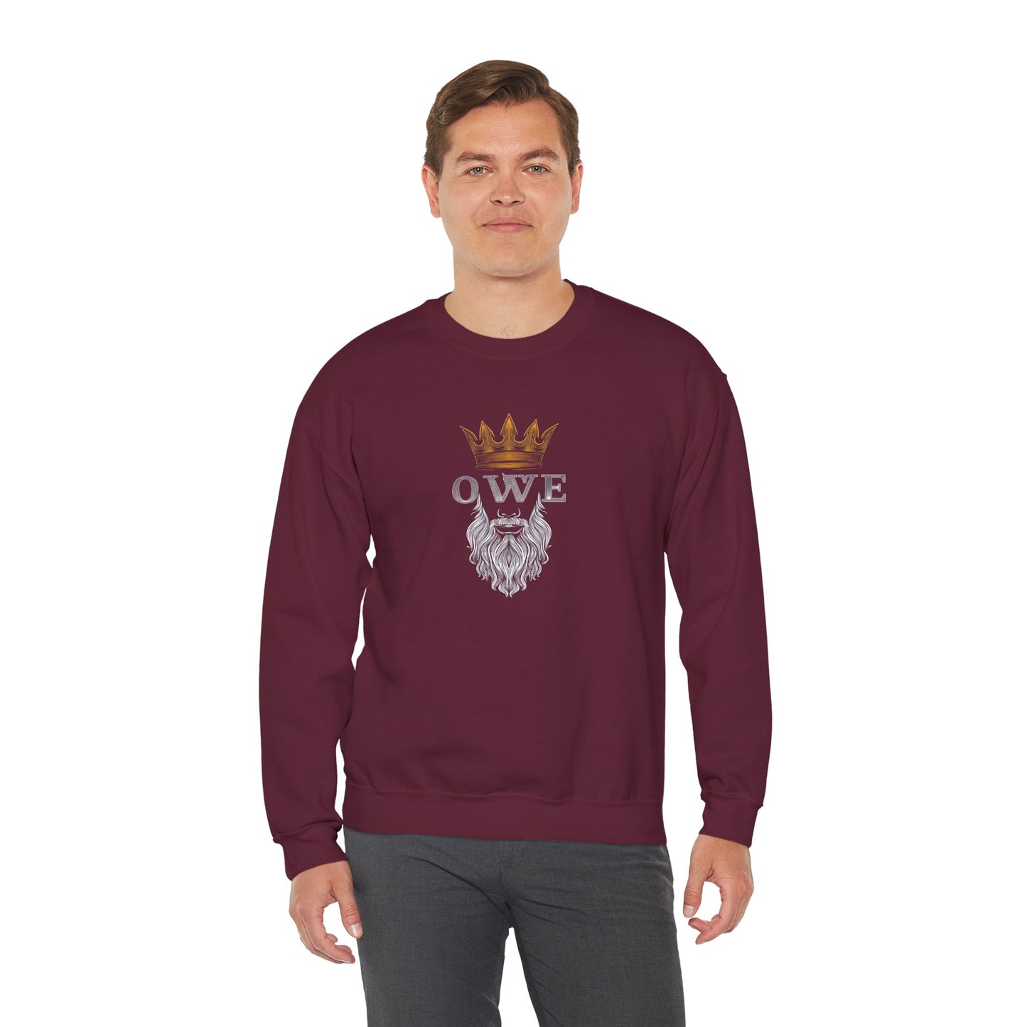 OWE Heavy Blend Crewneck – Built for Comfort. Backed by Grind.*