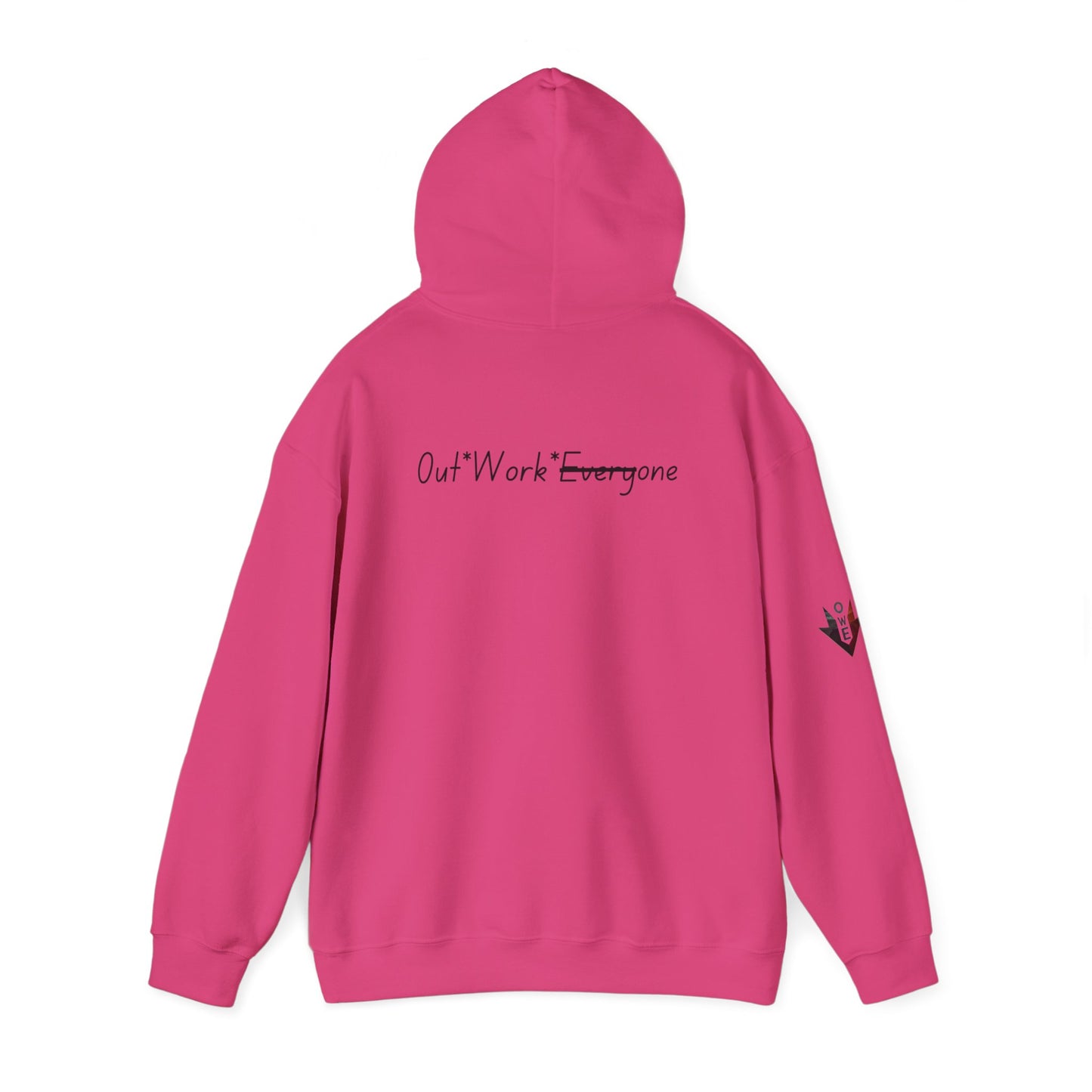 OWE Arrow Hoodie – Built for the Climb. Branded for the Mindset.