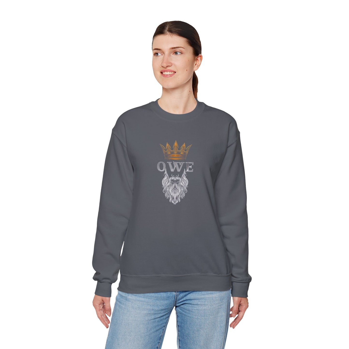 OWE Heavy Blend Crewneck – Built for Comfort. Backed by Grind.*