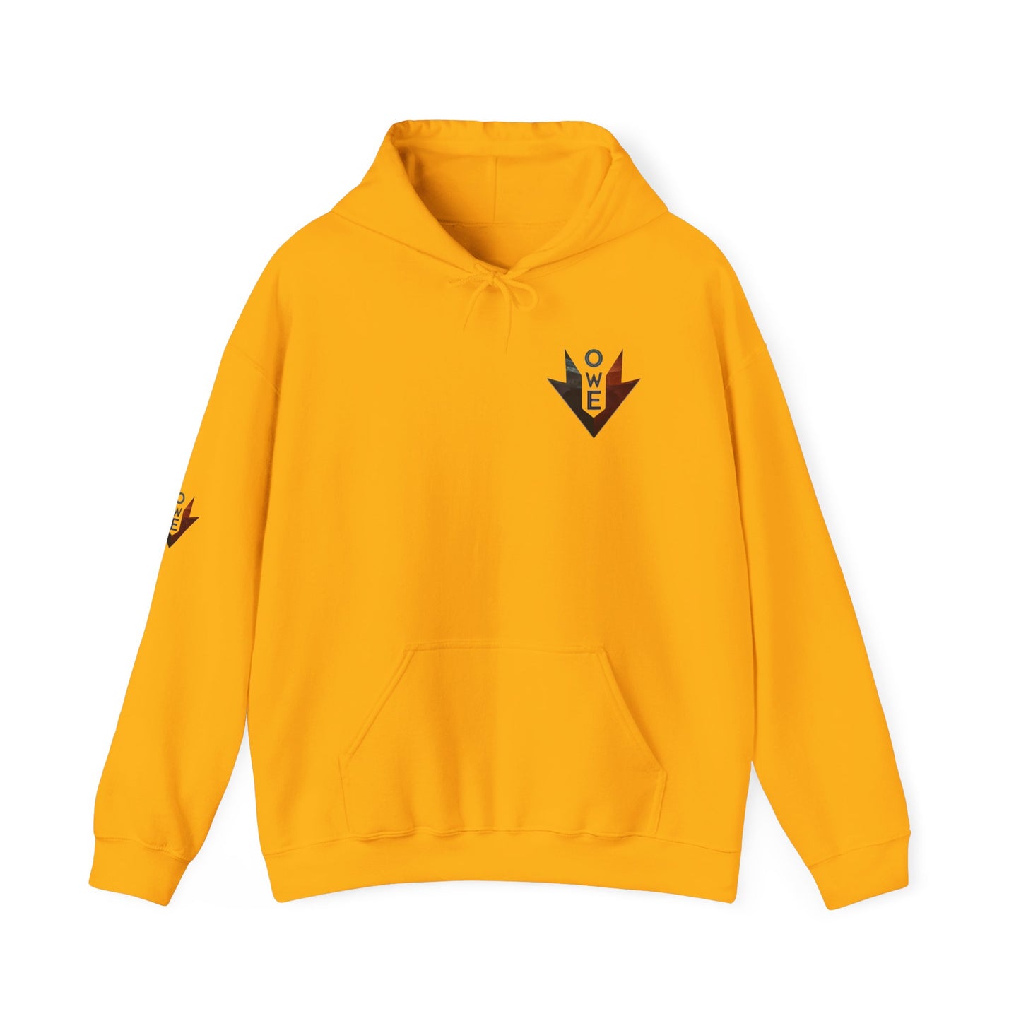 OWE Arrow Hoodie – Built for the Climb. Branded for the Mindset.