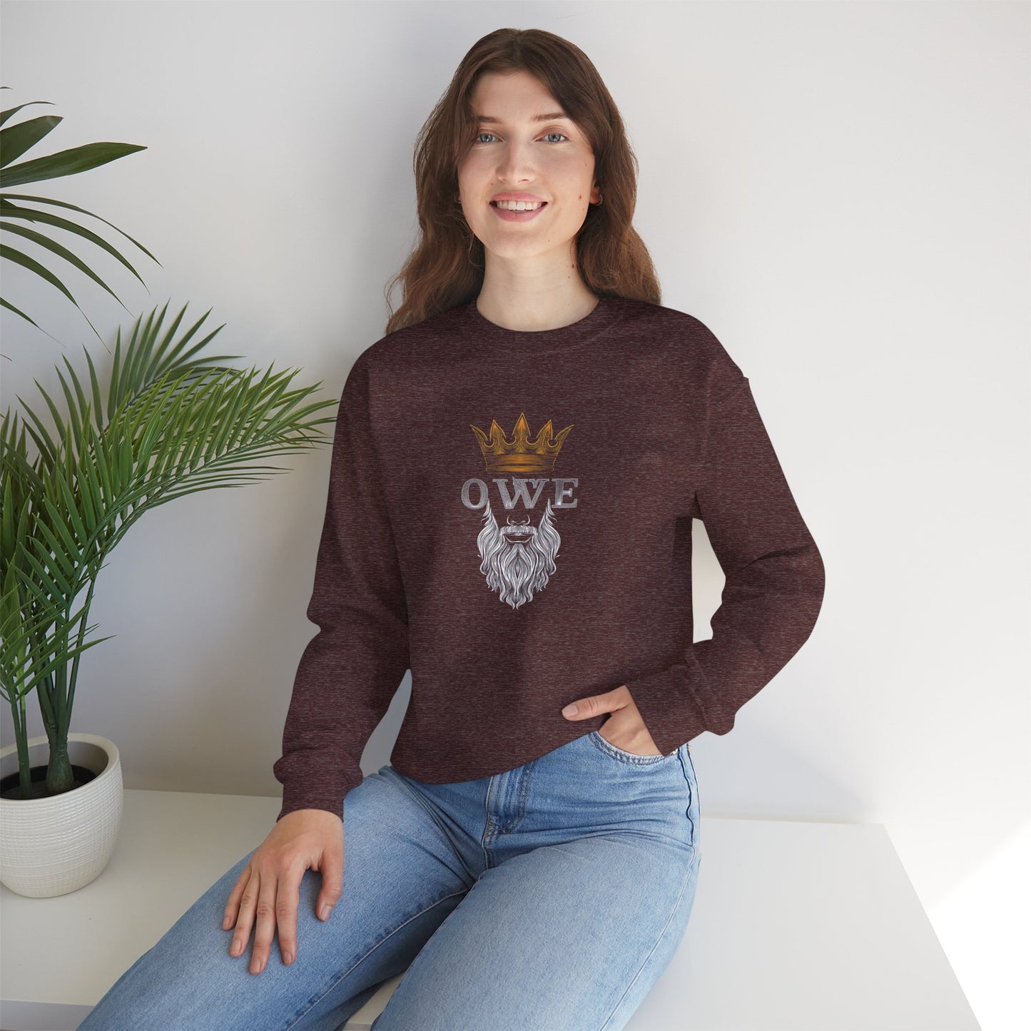 OWE Heavy Blend Crewneck – Built for Comfort. Backed by Grind.*