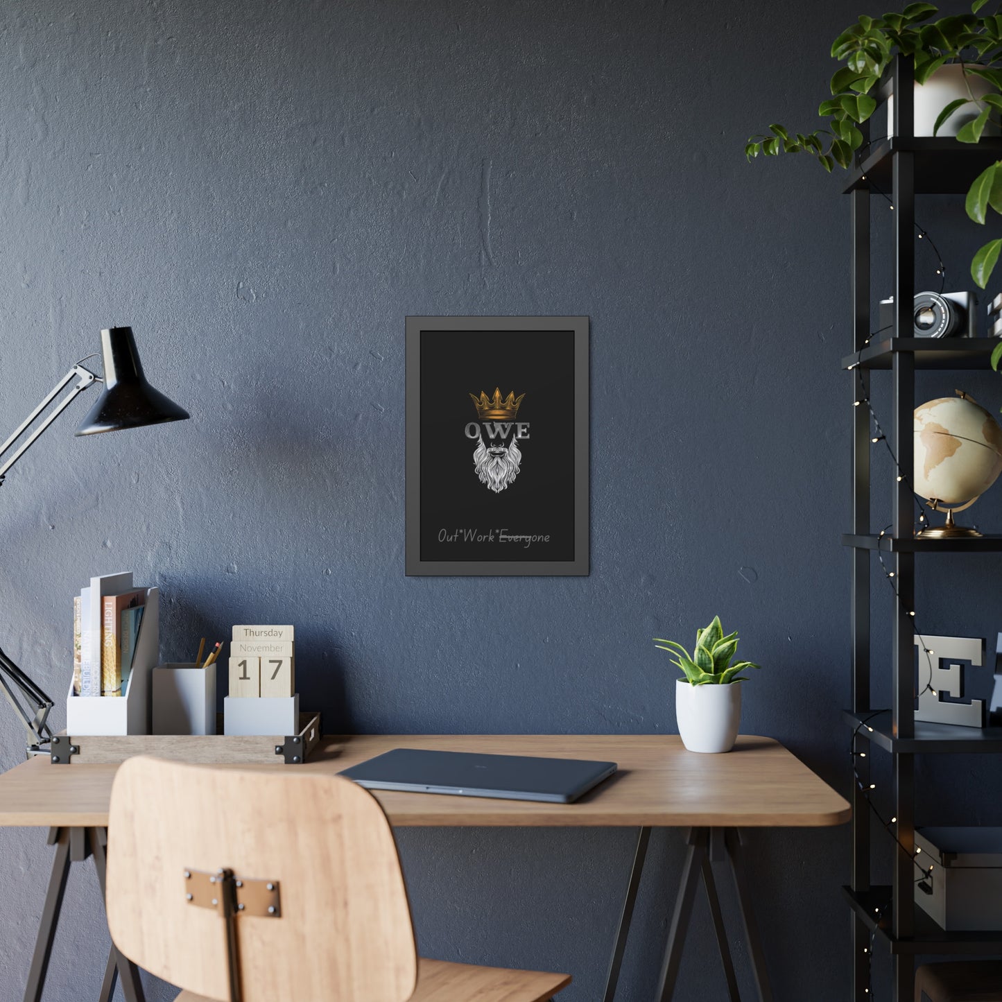 OWE Framed Poster – Mindset on the Wall, Legacy in Motion*
