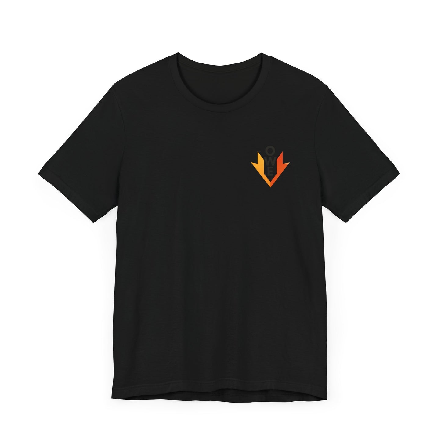 O.W.E. Signature Flame Tee – Glow Up & Grind Edition