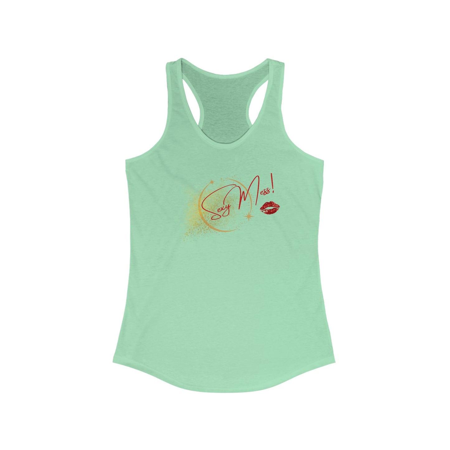 Sexy Mess Racerback Tank – Effortless Style with Attitude