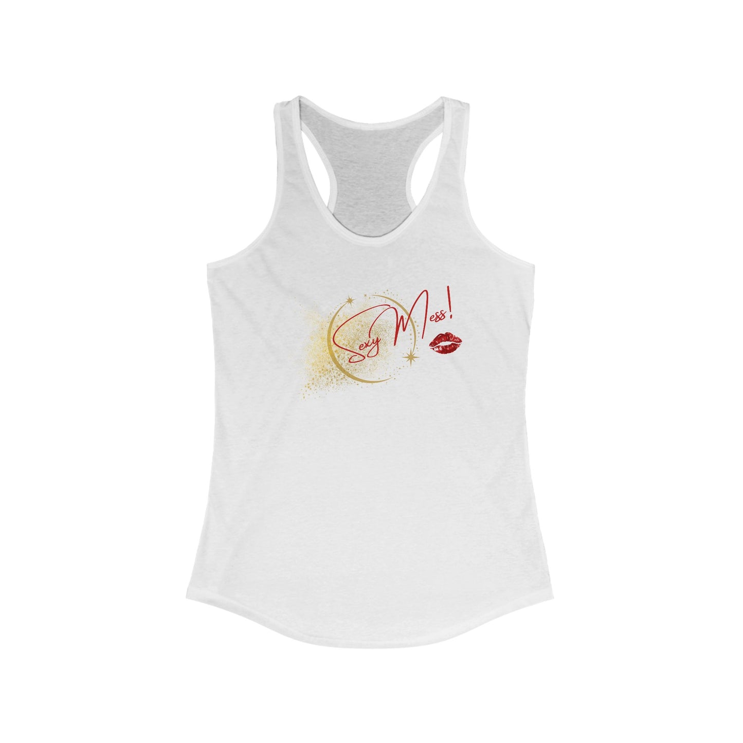 Sexy Mess Racerback Tank – Effortless Style with Attitude
